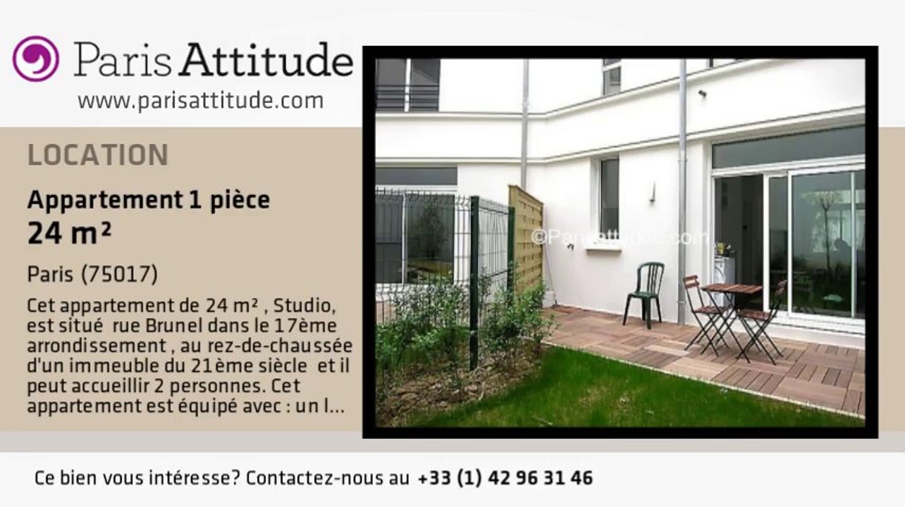 Appartement Studio à louer - Porte Maillot/Palais des Congrès, Paris - Ref. 6089