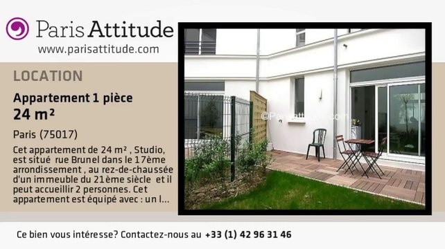 Appartement Studio à louer - Porte Maillot/Palais des Congrès, Paris - Ref. 6089