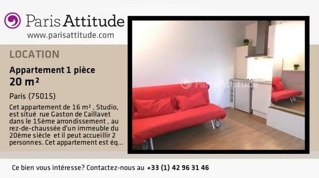 Appartement Studio à louer - Beaugrenelle, Paris - Ref. 7886