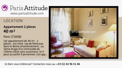 Appartement 1 Chambre à louer - Parc Monceau, Paris - Ref. 7037