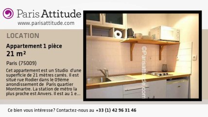 Appartement Studio à louer - Poissonnière, Paris - Ref. 3792