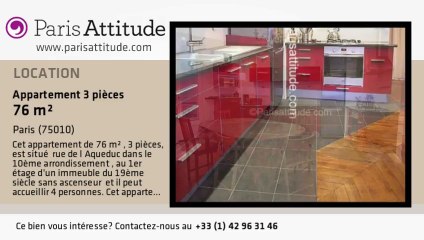 Appartement 2 Chambres à louer - Gare de l'Est/Gare du Nord, Paris - Ref. 5216