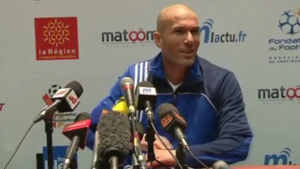 Bleus - Zizou garde l'espoir