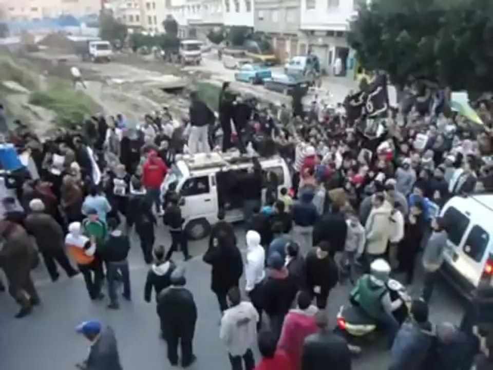 ‫الشعب يريد اسقاط النظام - طنجة