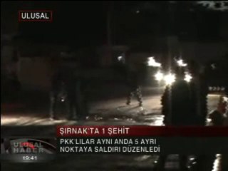 ŞIRNAK' TA 1 ŞEHİT