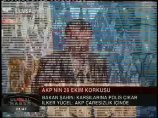 AKP' NİN 29 EKİM KORKUSU