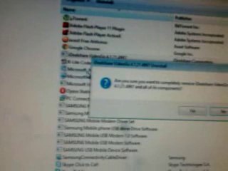 How to uninstall a program from pc in win 7