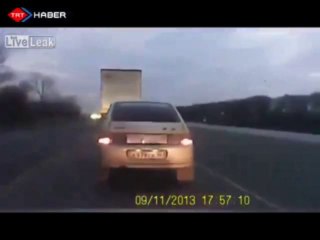 Uyanık sürücünün kazası