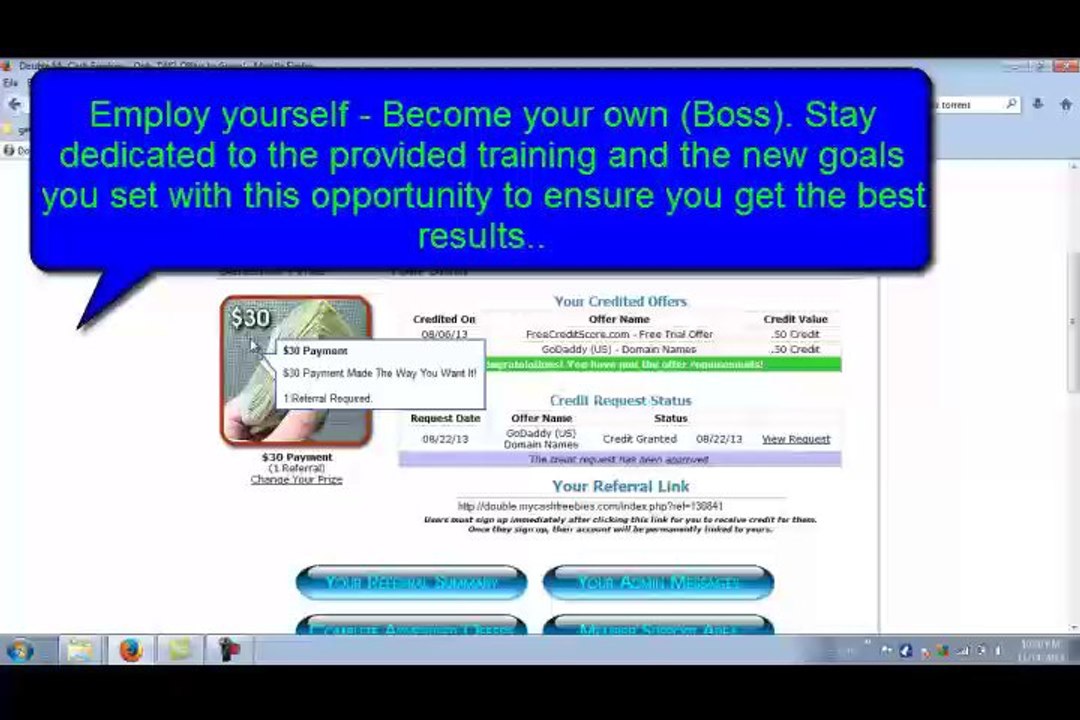 Instant Payday Network.   Free to join.. Make more money than your regular job.