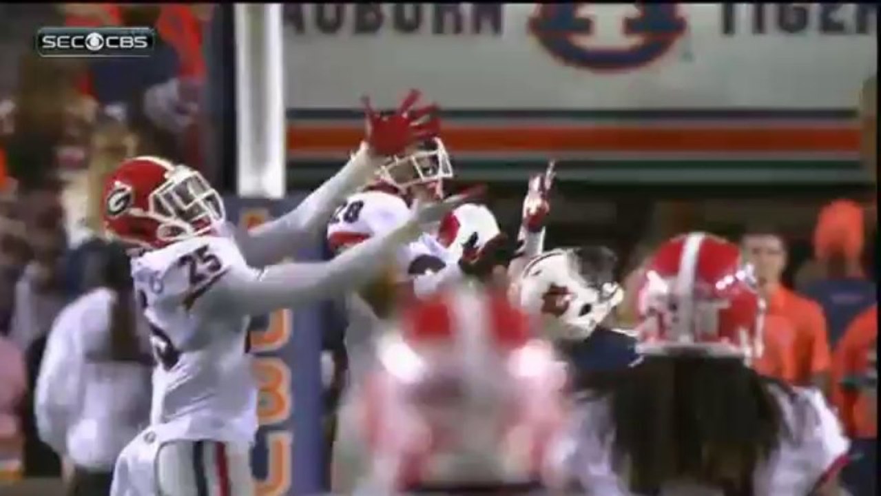 Football américain : le touchdown miraculeux de Ricardo Louis dans la victoire d'Auburn
