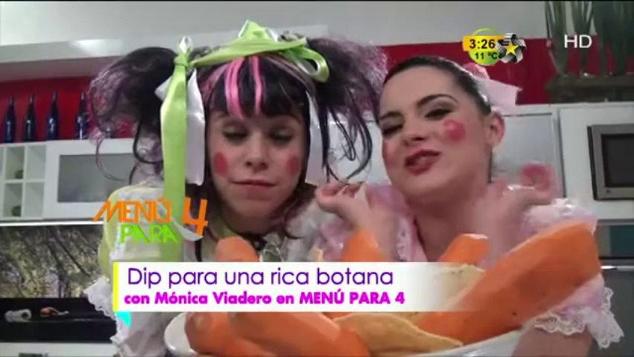 Menú para 4 (Dip para botanas)