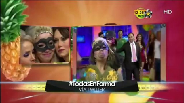 La Chica del Antifaz se va de Las Noches del futbol