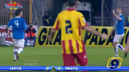 Lecce - Prato 2-0 | Highlights and Goals Prima Divisione Gir.B 12^ Giornata