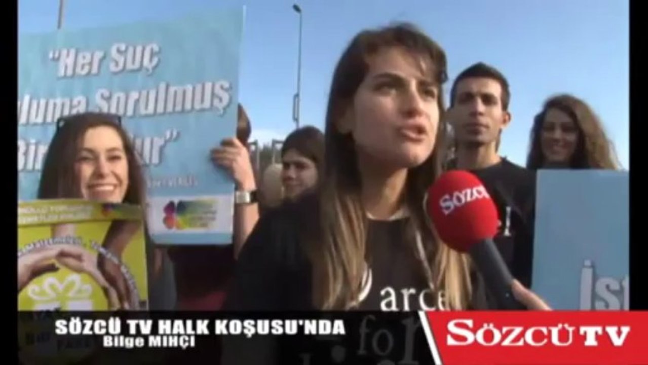 Sözcü TV Halk Koşusu'nu naklen yayınladı