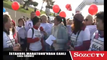 İstanbul Maratonu'ndan renkli görüntüler