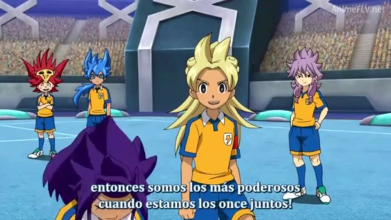 INAZUMA ELEVEN GO CRONO STONE  LA FUERZA DE LOS MEJORES ONCE EN ESPAÑOL