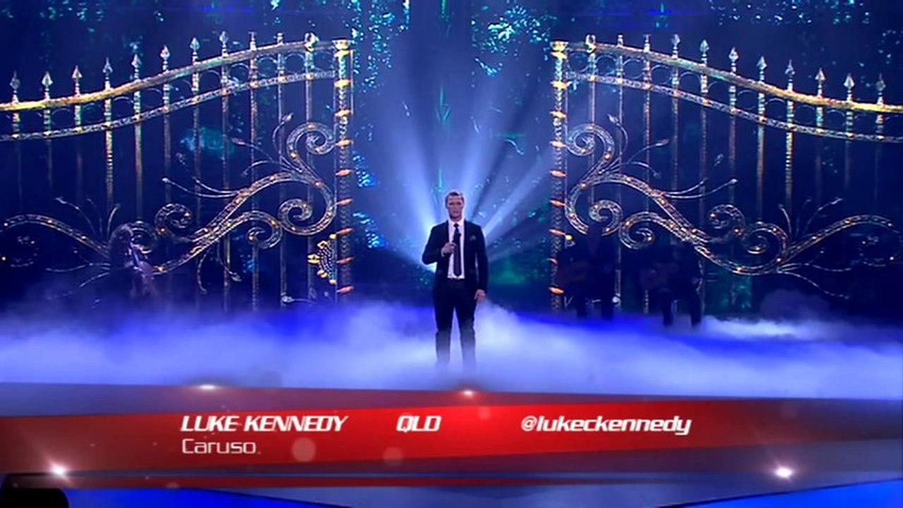 Luke Kennedy Sings Caruso  The Voice Australia Season 2