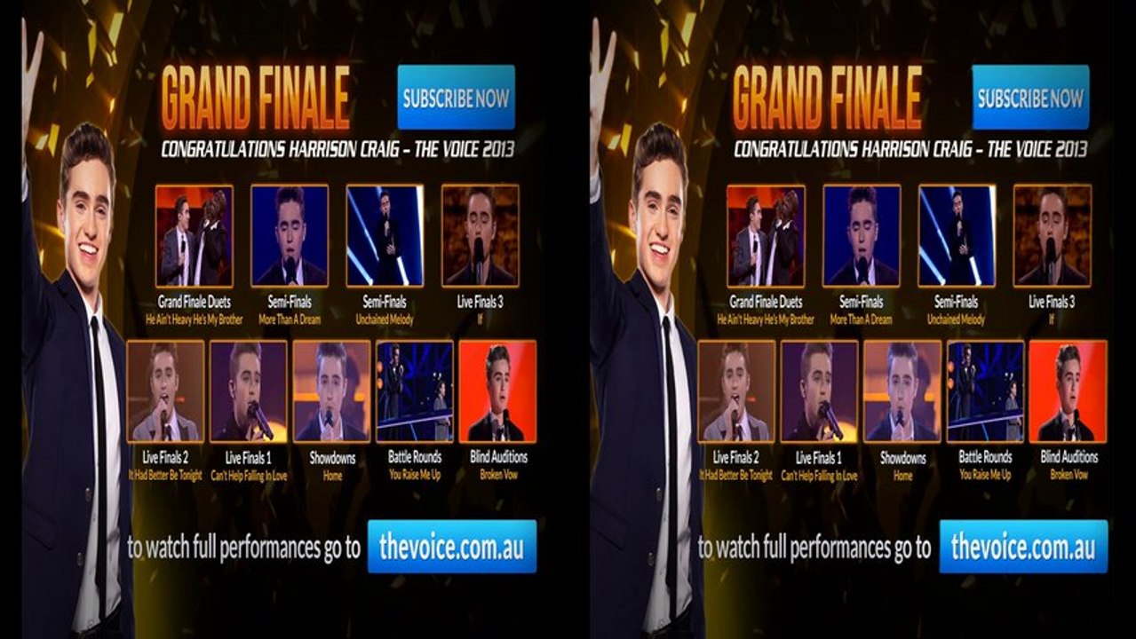 Relive Harrison Craig's Journey  The Voice Australia Season 2