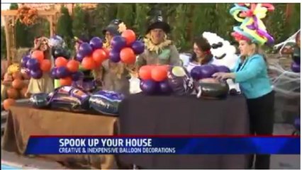 Sandi Masori on Fox 5 San Diego teaching DIY Balloon Decor