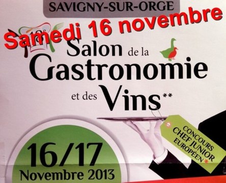 Salon de la Gastronomie - concours des petits Chefs