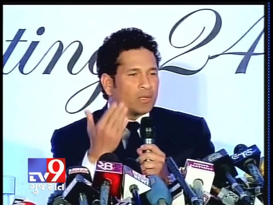 ''I have no regrets of leaving cricket'', says Sachin Tendulkar -Tv9 Gujarat