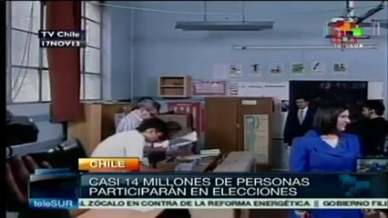 Millones de chilenos podrán ejercer su derecho al voto este domingo
