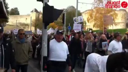 Manifestation contre l'équi-taxe