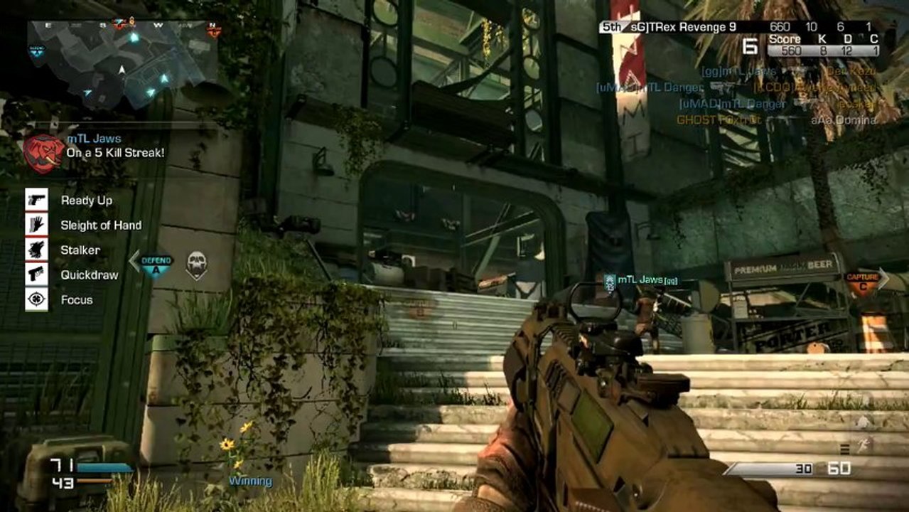 Call of Duty Ghost La meilleure classe du jeux