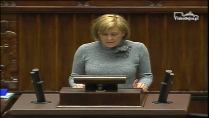 Ewa Drozd - Wystąpienie z dnia 03 kwietnia 2013 roku.