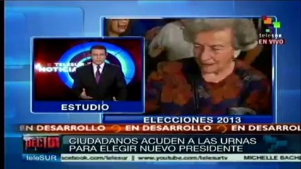 Jóvenes chilenos acuden a las urnas para elegir presidente