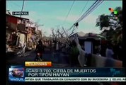 Muertos en Filipinas por tifón Haiyan rebasa los 4000: ONU