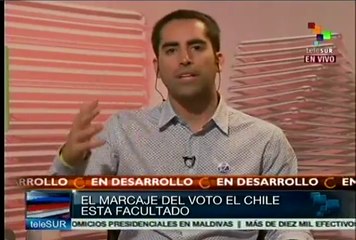 Chile: campaña "Marca tu voto" busca lograr una Asamblea Constituyente