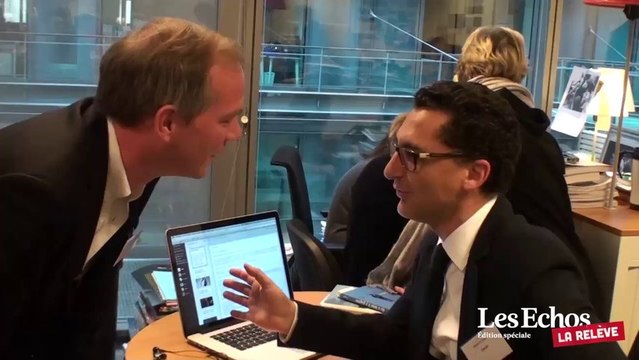 La Relève : l'interview de Maxime Saada (Canal+) par Julien Arnaud (TF1)