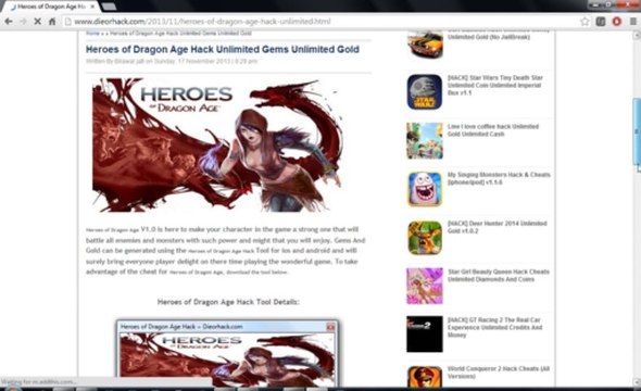 Heroes of Dragon Age Hack Unlimited Gems Unlimited Gold