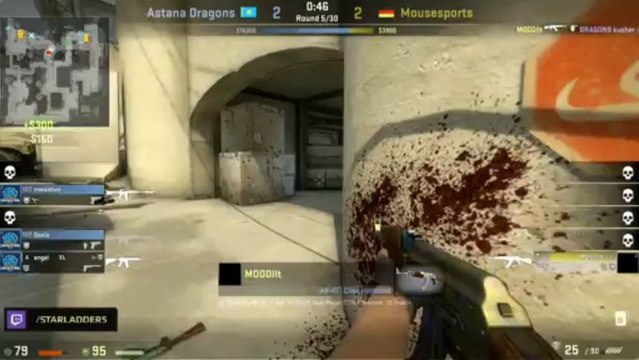 StarSeries S8 - Astana Dragons vs. Mouz map dust2