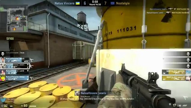 Prague Challenge Final - Nostalgie vs. Na`Vi @ train game 3