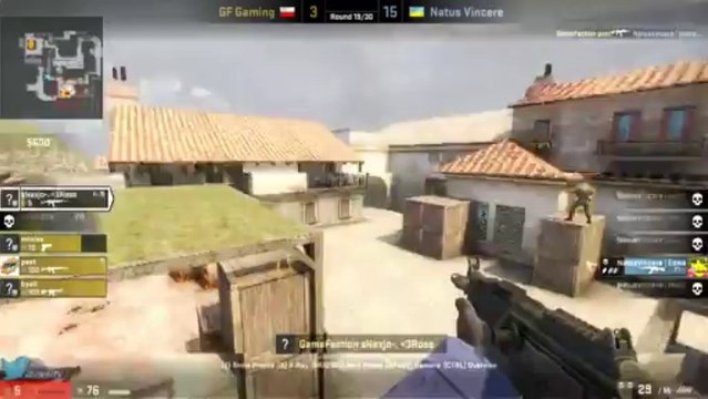 Prague Challenge Group A - Na`Vi vs. GF-Gaming @ mirage