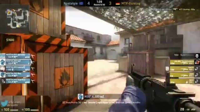 Prague Challenge Group C - Nostalgie vs. MTF Gaming @ mirage