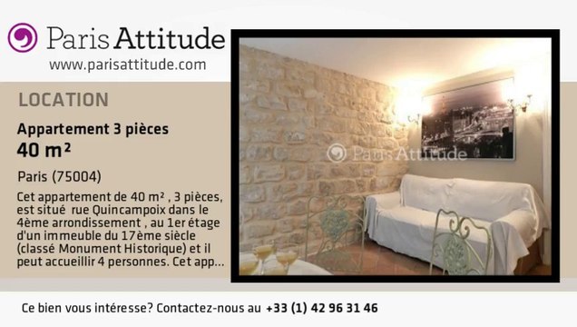 Maison de Ville 2 Chambres à louer - Centre George Pompidou, Paris - Ref. 8320