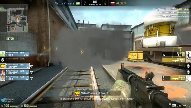Prague Challenge Playoff - Na`Vi vs. ALsen @ train game 2