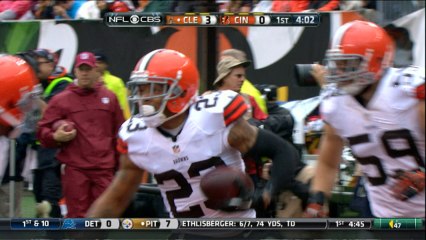Joe Haden picks off Andy Dalton