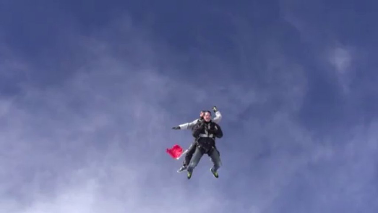 Saut en parachute