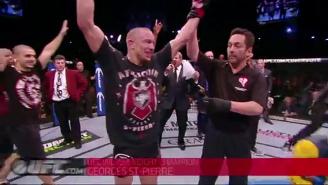 UFC 167: Georges St-Pierre Post-Fight Interview