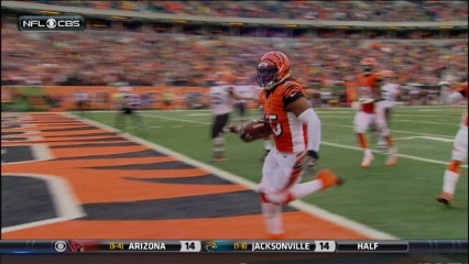 Burfict fumble return for touchdown