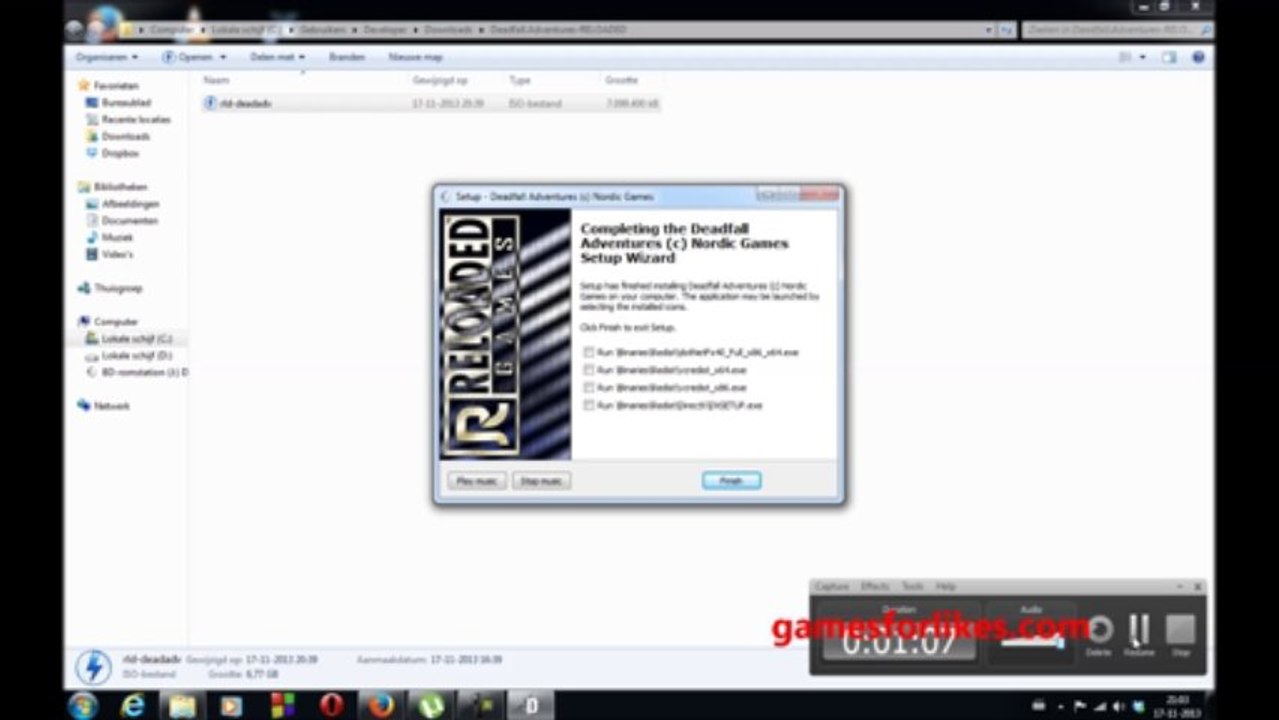 How to install and download Deadfall Adventures RELOADED