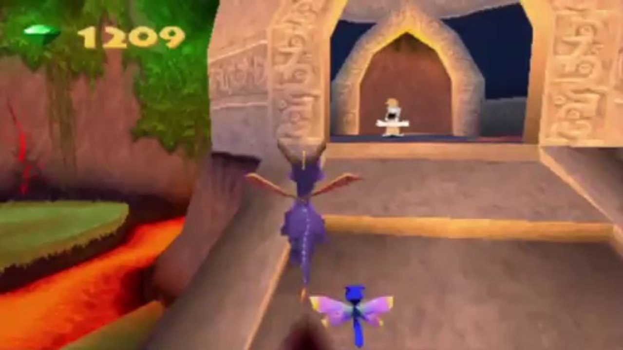 Spyro : Year of the Dragon - Soleil levant printanier : Cratère en fusion [Partie 1]