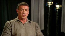 Sly Stallone Chats About Jason Statham and James Franco in 