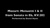 Mozart: Menuetti I & II from Sonata in Eb, KV.282