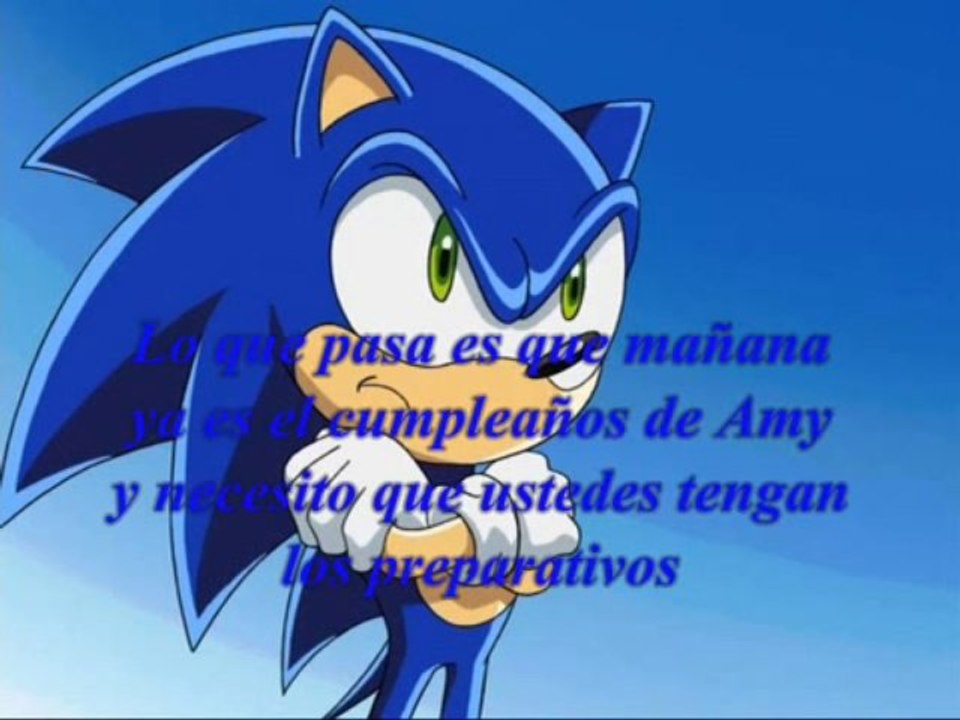 Una Historia Sonamy Capitulo 2: El plan de Sonic y la pesadilla