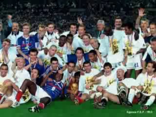 La France championne du monde de football 1998